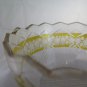 Jar Glass Bevelled Vintage Bowl Salad Bowl Vintage Glass Bowl Early Xx R34