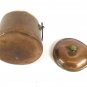 Two Antique Copper Kitchen Copper plate And Container Decoration Kitchen Art VS8