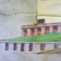 72x37 3/8in Scenary Theatrical Antique View Villa Gualino Torino Photography