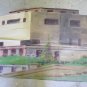72x37 3/8in Scenary Theatrical Antique View Villa Gualino Torino Photography