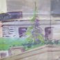 72x37 3/8in Scenary Theatrical Antique View Villa Gualino Torino Photography