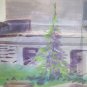 72x37 3/8in Scenary Theatrical Antique View Villa Gualino Torino Photography