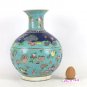 Jar Chinese IN Ceramic Hand-Painted Vintage Multi Chinese Asia CM11