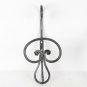 Two Coat Hangers Singles Wall Hanger Wall Vintage Wrought Iron CH16
