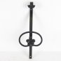 Two Coat Hangers Singles Wall Hanger Wall Vintage Wrought Iron CH16