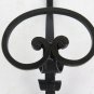 Two Coat Hangers Singles Wall Hanger Wall Vintage Wrought Iron CH16