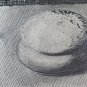 Antique Drawing China On paper Inside With Items On Table France 900 BM53.5b
