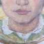 Old Painting Portrait Children Sons Round Opera Painter G.Pancaldi Modena P10
