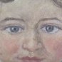 Old Painting Portrait Children Sons Round Opera Painter G.Pancaldi Modena P10