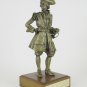 Two Old Figurines Soldier Military Cadet School Application VN2