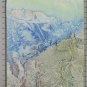 Small Painting Watercolour Frosted Theme landscape Abstract P28.1