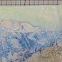 Small Painting Watercolour Frosted Theme landscape Abstract P28.1