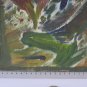 Old Painting oil On Board Symbolist Abstract Inside With Items X7