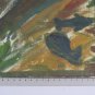 Old Painting oil On Board Symbolist Abstract Inside With Items X7