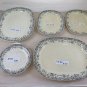 Five Dishes IN Ceramic Vintage Mintons Enfield Fruit England Original R30