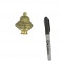 Knob Bronze Shaped Like Pinecone Knob Handle h6, 2in Artisan CH28