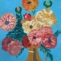 Old Painting Floral Signed Lombardi Painter Torinese Of Xx Century X13