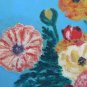 Old Painting Floral Signed Lombardi Painter Torinese Of Xx Century X13