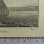 Engraving Antique Vue Du Cap Diamant For Weld Isaac landscape Incision VS11
