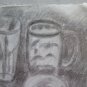 Inside With Items Old Drawing Pencil On paper Spain 900 Madrid MD10