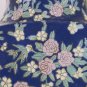 Jar Vintage Ceramics Hand-Painted With Blossom Coloured Chinese Asia CM7