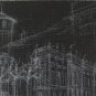 Painting View Torino Square Castle Palace Madame Old On Board Drawing X4