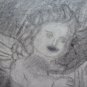 Angel Putto Angel Old Drawing Pencil On paper Collection Spanish MD10