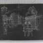 14 Views Piedmont Old Paintings White Black On Board Views Torino X4