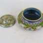 Art Chinese Vintage Cloisonné Bowl Golden Enamel Collection Chinese Asia CM1