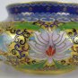 Art Chinese Vintage Cloisonné Bowl Golden Enamel Collection Chinese Asia CM1