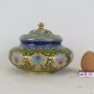 Art Chinese Vintage Cloisonné Bowl Golden Enamel Collection Chinese Asia CM1