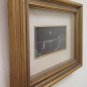 8 11/16x12 3/16in Small Frame Golden With Painting IN + Free Half' '900 Vintage