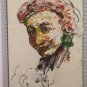 Studio For Portrait Painting Watercolour On paper Opera Artist G.Pancaldi P28.2