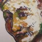 Studio For Portrait Painting Watercolour On paper Opera Artist G.Pancaldi P28.2