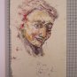 Studio For Portrait Painting Watercolour On paper Opera Artist G.Pancaldi P28.2