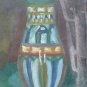 Old Painting To oil Studio Preparatory Exercise Sketch Spain '900 MD10