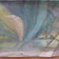 Old Painting oil On Linen landscape View Signed Tajada Vintage MD10