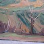 Painting oil On Board landscape Countryside Emilia Romagna Signed Pancaldi p2