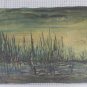 Landscape Night Old Painting Signed Reynaud Piedmont Years' 70 Bsn
