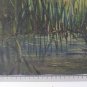 Landscape Night Old Painting Signed Reynaud Piedmont Years' 70 Bsn