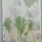 Painting Watercolour Sketch View from The Window Painter Pancaldi P28.2