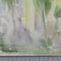 Painting Watercolour Sketch View from The Window Painter Pancaldi P28.2