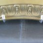 Base For Lamp Brass Triangular Triangle Vintage Artisan CH14