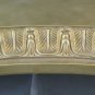 Base For Lamp Brass Triangular Triangle Vintage Artisan CH14