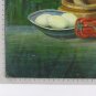 Old Painting Nature Still Signed Reynaud Small Painting Piedmont Italy Bsn