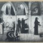 Large Drawing Antique Back Front Artist Pierre Duteurtre Said Dut BM53.1