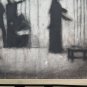 Large Drawing Antique Back Front Artist Pierre Duteurtre Said Dut BM53.1