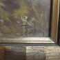 Painting Antique landscape Autumn Painting Pencil Coloured On paper Original G4