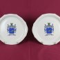 6 Dishes Porcelain Collectibles Weapon Cavalry Army Italian Ei VN11