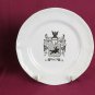 6 Dishes Porcelain Collectibles Weapon Cavalry Army Italian Ei VN11